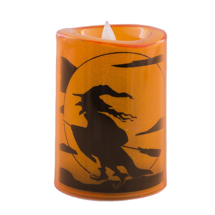 Halloween Kaars | Met Led Lichtje