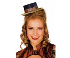 Minihoedje Steampunk| Elastiek | Unisex