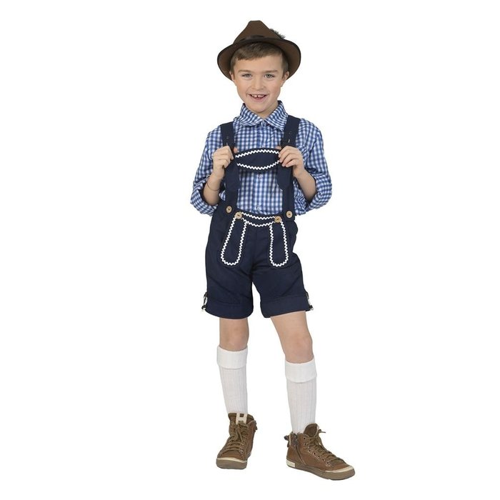 Tiroler Gunther Lederhosen | Kinderkostuum  | Oktoberfest