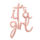 Folieballon Script | It's a  Girl