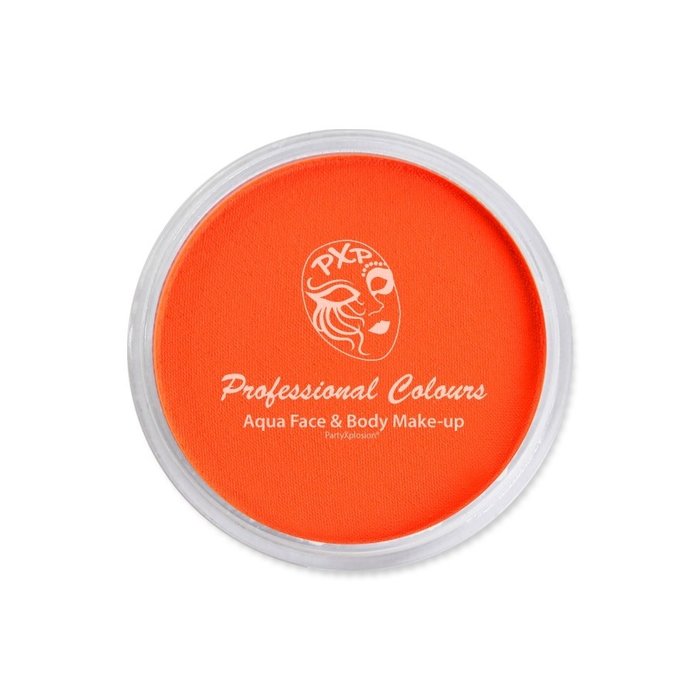 Aquaschmink Potje 10Gram | Neon UV Oranje