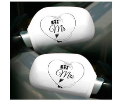 Autospiegelhoezen | Huwelijk/Bruiloft