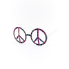 Hippie Peace Bril | Zonder Glas