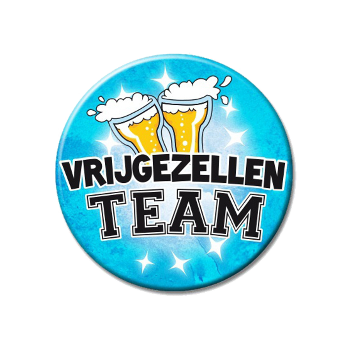 Button Vrijgezellen Team Men