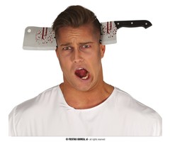 Hakmes Hoofd Diadeem | Halloween diadeem