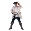 Piraat Jack Kostuum | Kapitein Heren