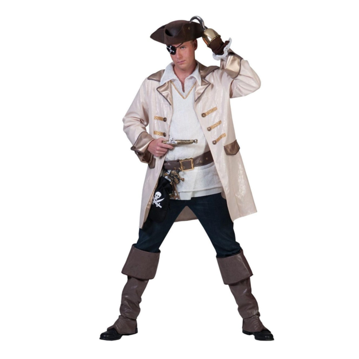 Piraat Jack Kostuum | Kapitein Heren