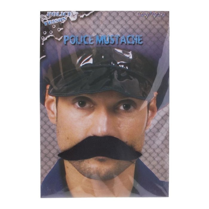 Politiesnor | Zwarte Snor