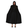 Zwarte Priestess/ Non Kostuum | Cape