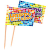 Prikkertjes Happy Birthday | Disco Multicolor