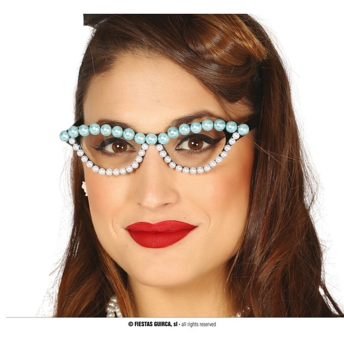 Bril 50's  | Met Parels