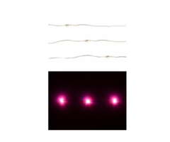 Kostuumlichtjes ijzerdraad | Roze 2m