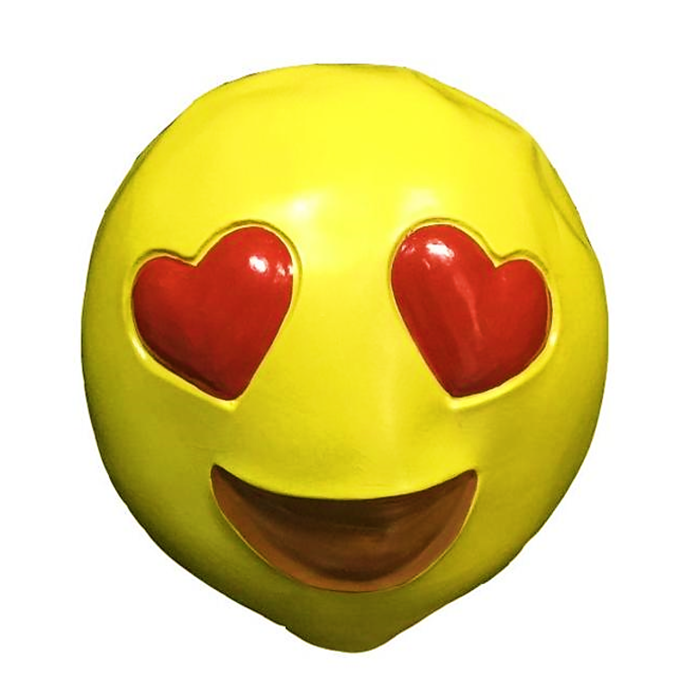 Love Emoticon Masker | Rubber