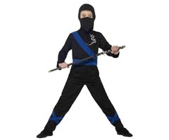 Blauwe Ninja Strijder | Kinderkostuum