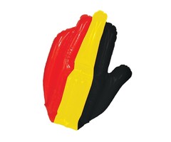 Opblaasbare Hand Belgische Kleuren | België
