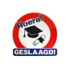 Huldeschild Hoera Geslaagd
