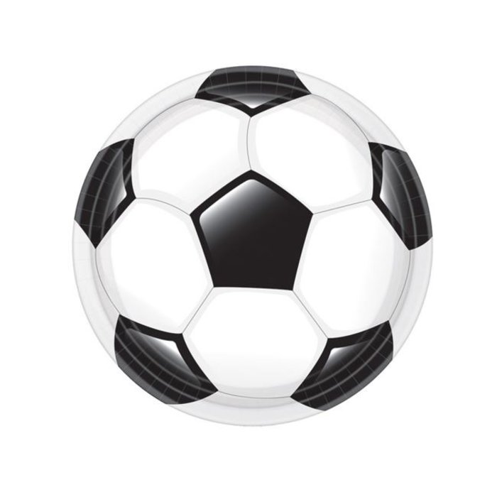 Bordjes Voetbal Karton 23 cm
