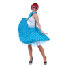Rock' N Roll Rok | Bolletjes Blauw | Dames