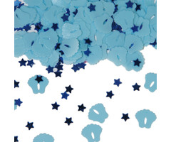 Tafelconfetti Voetjes | Geboorte Jongen