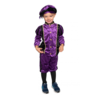 Pietenkostuum Kind | Pietje | Paars/Zwart