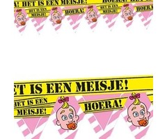 Afzetlint Geboorte Meisje 12m