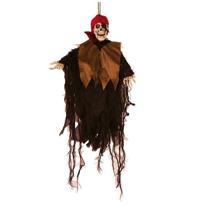 Skelet Shaking Piraat | Halloweendecoratie