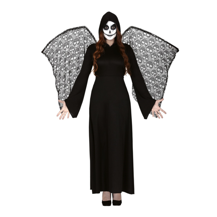 Skeleton Dame Met Vleugels | Halloween