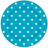 Bordjes  Dots Blauw