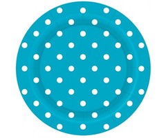 Bordjes  Dots Blauw