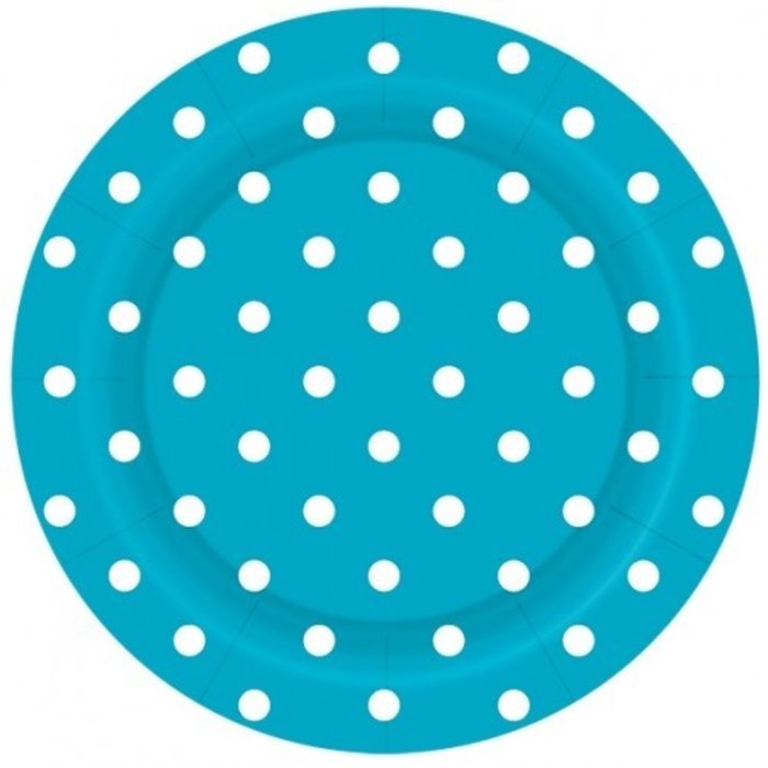 Bordjes Dots Blauw