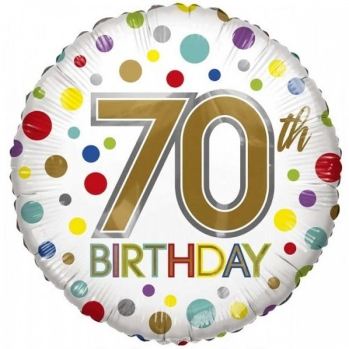 Cijferballon 70 Jaar | 45cm