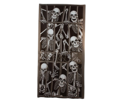 Deur Doek Skeletten Gevangenis| Door Cover Skelets