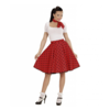 Rock' N Roll Rok | Bolletjes Rood | Dames