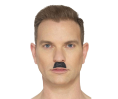 Moustache/ Snor Brossé | Zwart