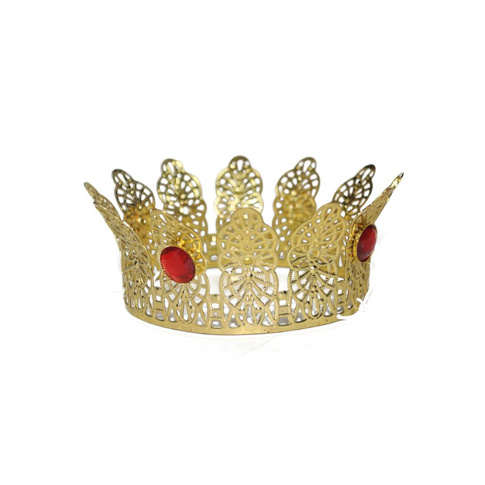 Mini Kroontje | Met Rode Diamanten