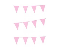 Vlaggenlijn Standaard | Lichtroze | 10meter