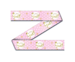 Afzetlint It's a Girl | 12m