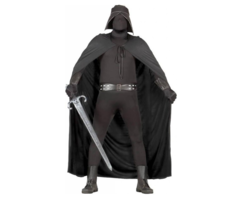 Zwarte Strijder Kostuum | Heren