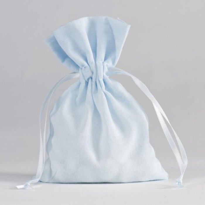 Stoffen Zakje | Lichtblauw