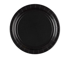 Bordjes Zwart 23cm | 8 Stuks