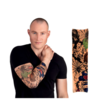 Nep Tattoo Sleeve Arm | Country & Skeletons