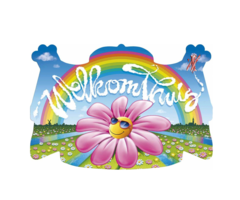 Huldeschild 'Welkom Thuis' Flowerfield