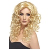 Glamour Girl Pruik | Lang Krullend | Blond