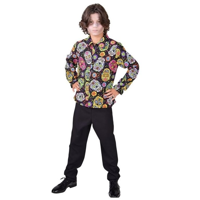 Los Muertos Blouse Kinderkostuum | Halloweenkostuum