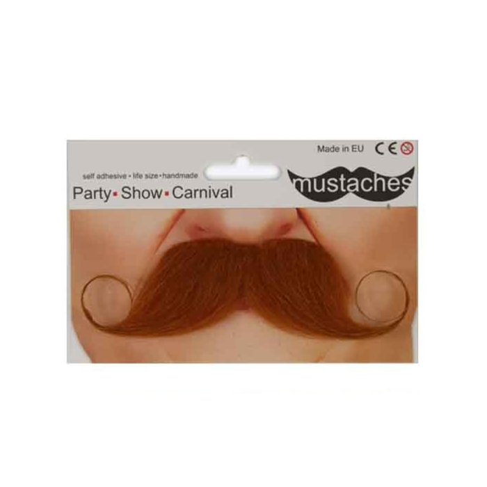 Rosse Moustache | Snor Bruin