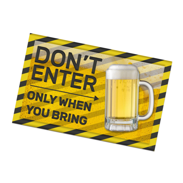 Bierfeest Muurhanger Don't Enter!