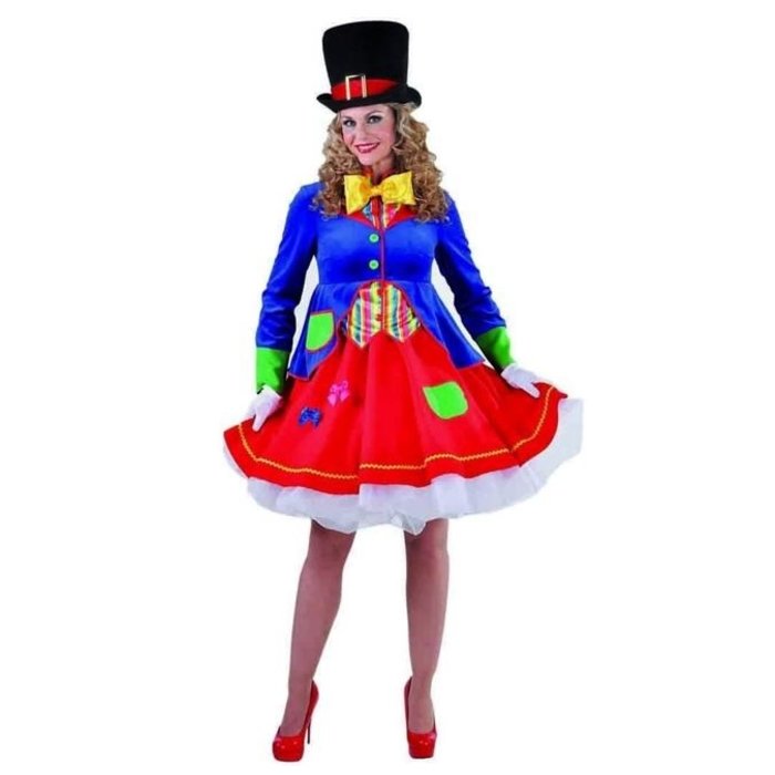 Gekke Clown/ Kleedje | Dameskostuum