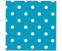 Servetten Dots Blauw