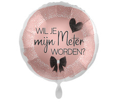 Folieballon Wil je meter worden? | 18inch