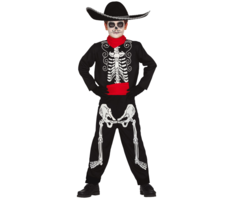Skelet Jack Los Muertos | Kinderkostuum